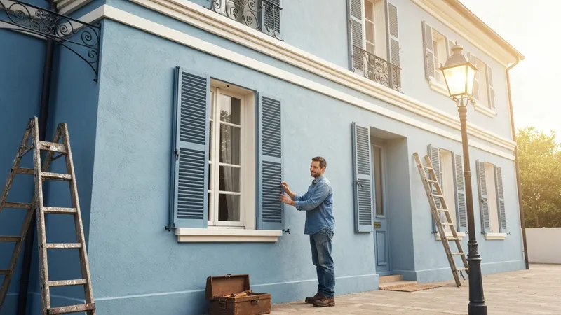 Entretien et réparation des volets